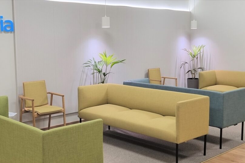 Coronaria Hammasklinikka aulakuva.