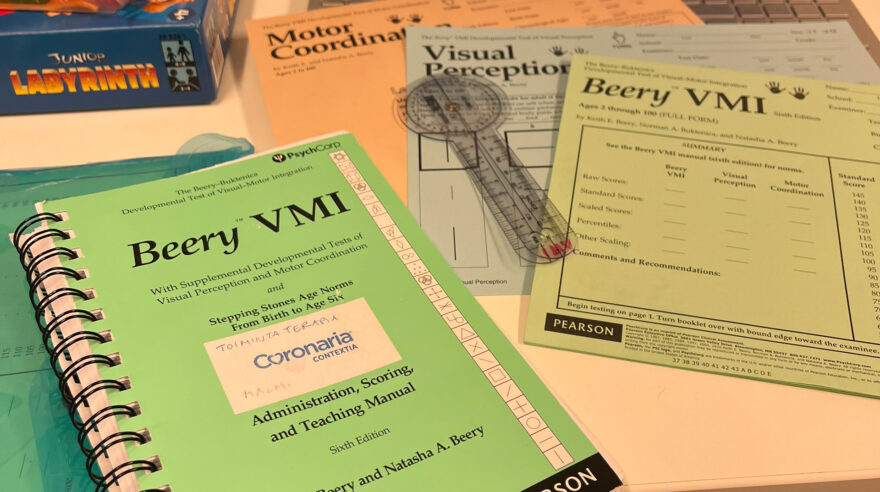 Toimintaterapian opiskelumateriaaleja