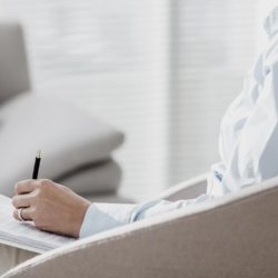 Neuropsychiatry is sitting on a bench and doing neuropsychiatry coaching.