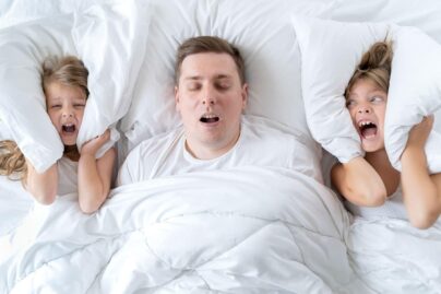 Coronaria Uniklinikka kuorsaava isä ja lapset