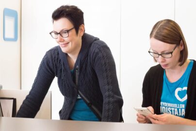 Coronaria Kuntokuopion vastaanoton asiantuntijat.