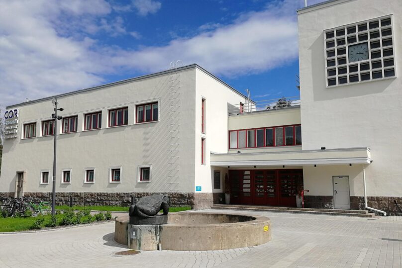 Coronarian pääkonttori Sammakkotalo Oulussa