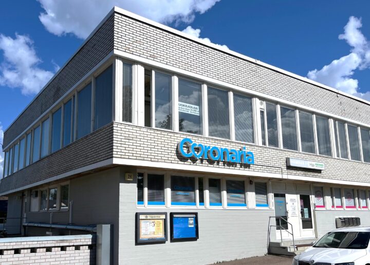 Coronaria Hammasklinikka Haminan kuvattuna ulkoa.