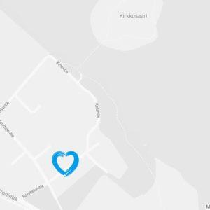 Coronaria Kuusamon erikoissairaanhoidon yksikön sijainnista Google Maps -karttakuva.