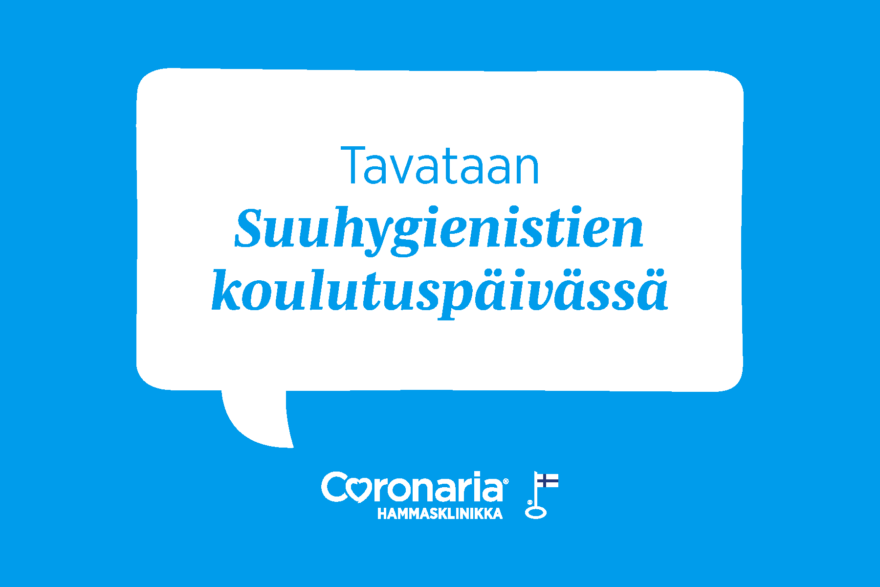 Tavataan Suuhygienistien koulutuspäivässä.