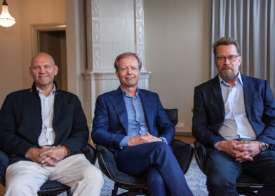 Kuva ilari kerola teppo linden ja olli karhi cor group coronaria