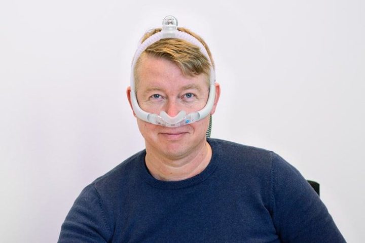 Uniapneaepäily vei Mikon CPAP-hoidon aloitukseen.